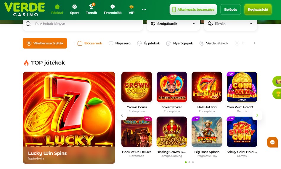 Játékterem és fejlesztők